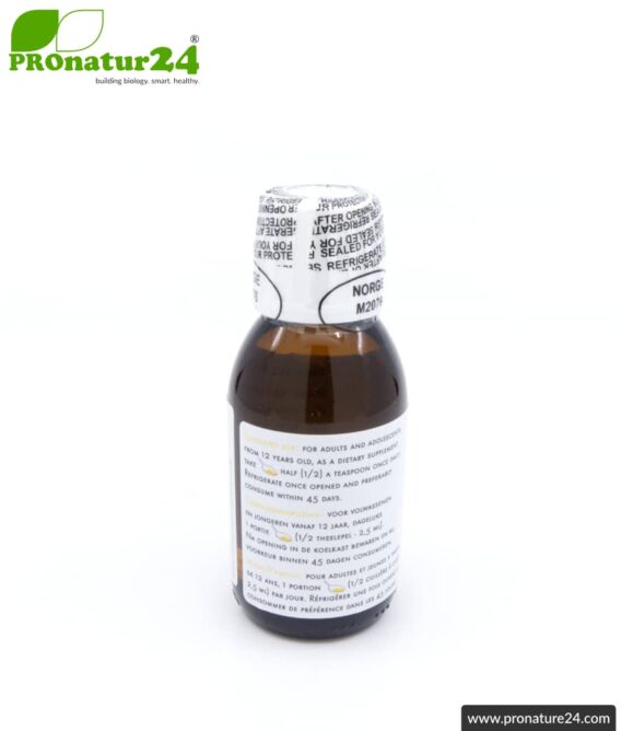 WHC UnoCardio ® Fish Oil | highly concentrated with natural orange flavour | OMEGA-3 fatty acids | 100 ml