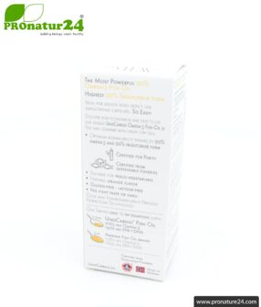 WHC UnoCardio ® Fish Oil | highly concentrated with natural orange flavour | OMEGA-3 fatty acids | 100 ml