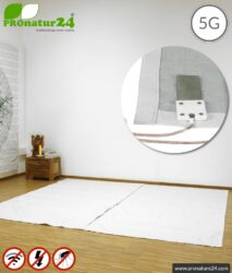 shielding floor mat steel twin double bed velcro pronatur24 884