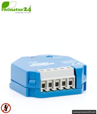 Flush-mounted repeater RP-NA16-UP | level 1 + 2 repeater for mounting in installation box | master switch set-up | building biology safe wireless technology according to EnOcean standard