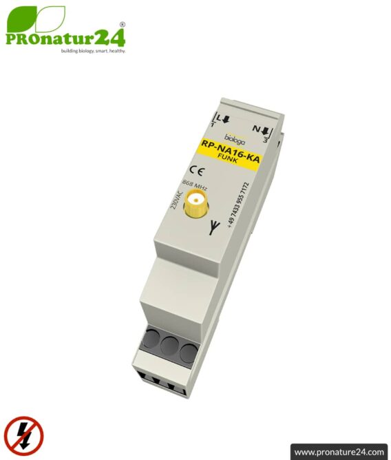 Repeater RP-NA16-KA | level 2 repeater for the fuse box | master switch set-up | building biology save wireless technology according to EnOcean standard