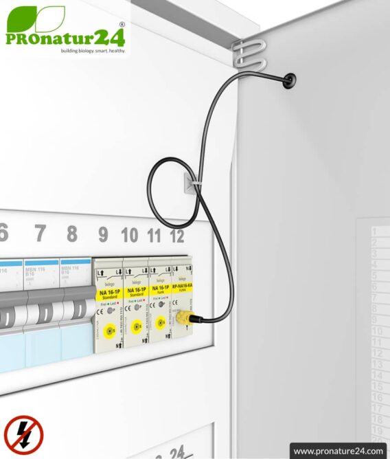Repeater RP-NA16-KA | level 2 repeater for the fuse box | master switch set-up | building biology save wireless technology according to EnOcean standard