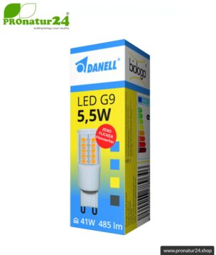 led g9 41watts 485lumen package danell prontur24 884