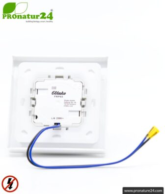 Surface-mounted repeater RP-NA16-AP | level 2 repeater for mounting on installation box | master switch set-up | building biology save wireless technology according to EnOcean standard