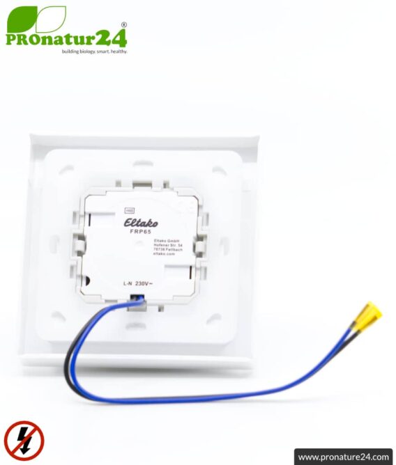 Surface-mounted repeater RP-NA16-AP | level 2 repeater for mounting on installation box | master switch set-up | building biology save wireless technology according to EnOcean standard