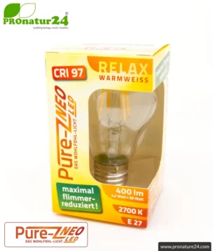 led pure z neo 4 2 watt clear e27 biolicht package pronatur24 884