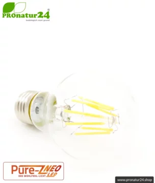 led pure z neo 6 4 watt clear e27 biolicht front pronatur24 884