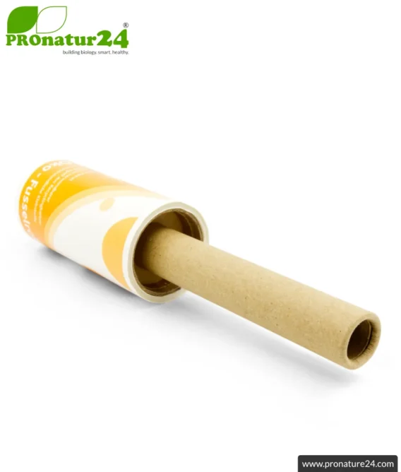 Eco lint roller made of paper by UNI SAPON® | 100 % plastic-free | ideal for clothes, textiles and environmentally conscious pet owners