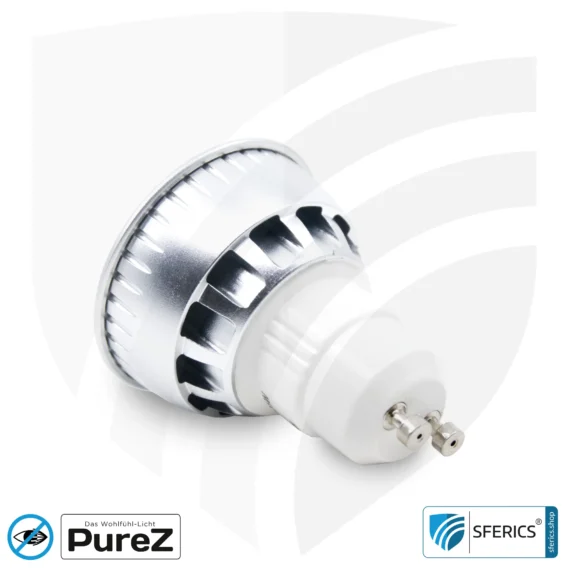 6 watt LED spot Pure-Z NEO | bright as 40 watts, 480 lumens | CRI 97 | flicker-free | warm white | GU10
