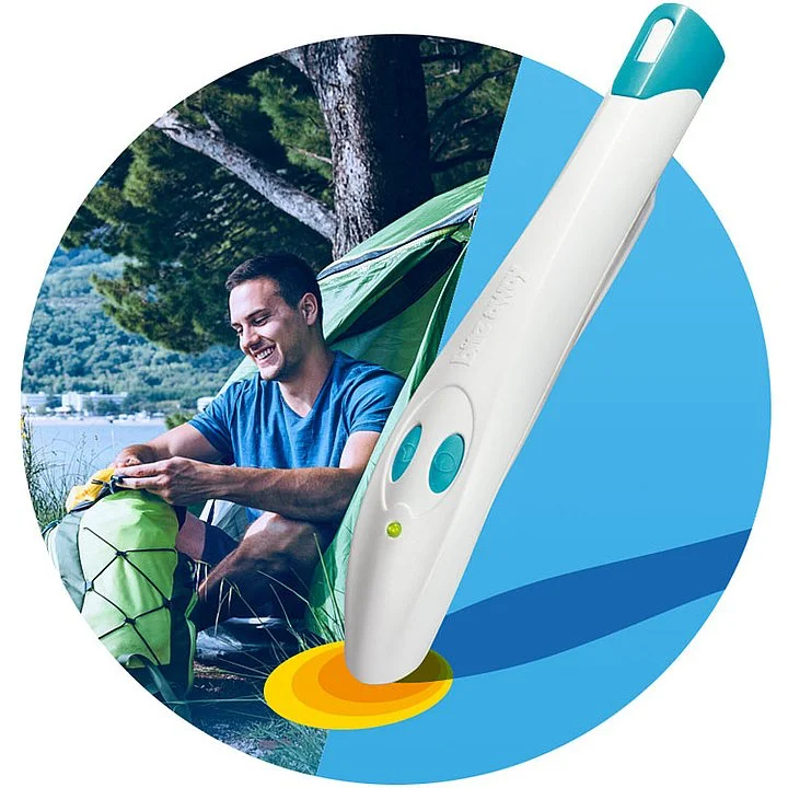 bite away® electronic bite healer | ORIGINAL bite healer for itchiness from insect bites | Electric heat pen against mosquito bites as insect bite healer