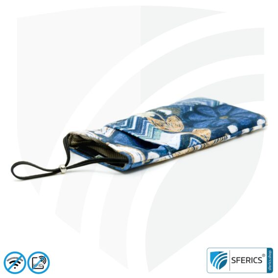 Cell phone case eWall | Special edition felix.blue | Anti electrosmog incl. 5G | 3in1 protection incl. RFID data protection | iPhone, Android, Smartphone, etc.