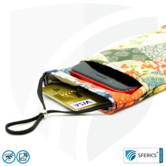 Cell phone case eWall | Special edition felix.rose | Anti electrosmog incl. 5G | 3in1 protection incl. RFID data protection | iPhone, Android, Smartphone, etc.
