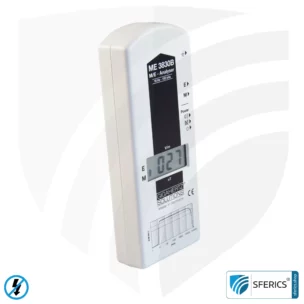 LF ANALYSER ME3830B | Low frequency meter for electromagnetic smog | Detection of alternating electric fields and magnetic fields | Measuring range 16 Hz to 100 kHz