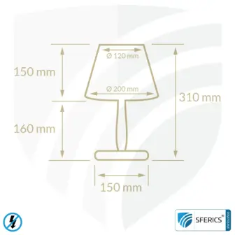 Shielded table lamp made of beech wood with lampshade in NATURAL color | made of chintz, a linen weave cotton fabric | E27 socket 9 Shielded table lamp made of beech wood with lampshade in NATURAL color | made of chintz, a linen weave cotton fabric | 31 cm high. E27 socket. 40 watts.