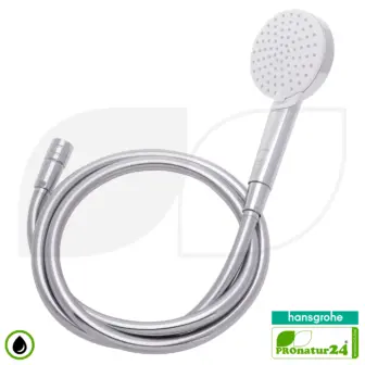 hansgrohe Crometta Vario, 2-jet SET + ecoturbino® 10 Legio | ET10L water-saving adapter + shower hose + shower head 11 hansgrohe Crometta Vario, 2-jet SET + ecoturbino® 10 Legio | ET10L water-saving adapter + shower hose + shower head