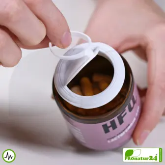 Lactoferrin 330 by HFQ | 40 capsules each containing 330 mg of the purest quality | Pure Premium - pure Lactoferrin 10 Lactoferrin 330 by HFQ | 40 capsules each containing 330 mg of the purest quality | Pure Premium - pure Lactoferrin, nothing else | Dietary food of the highest quality