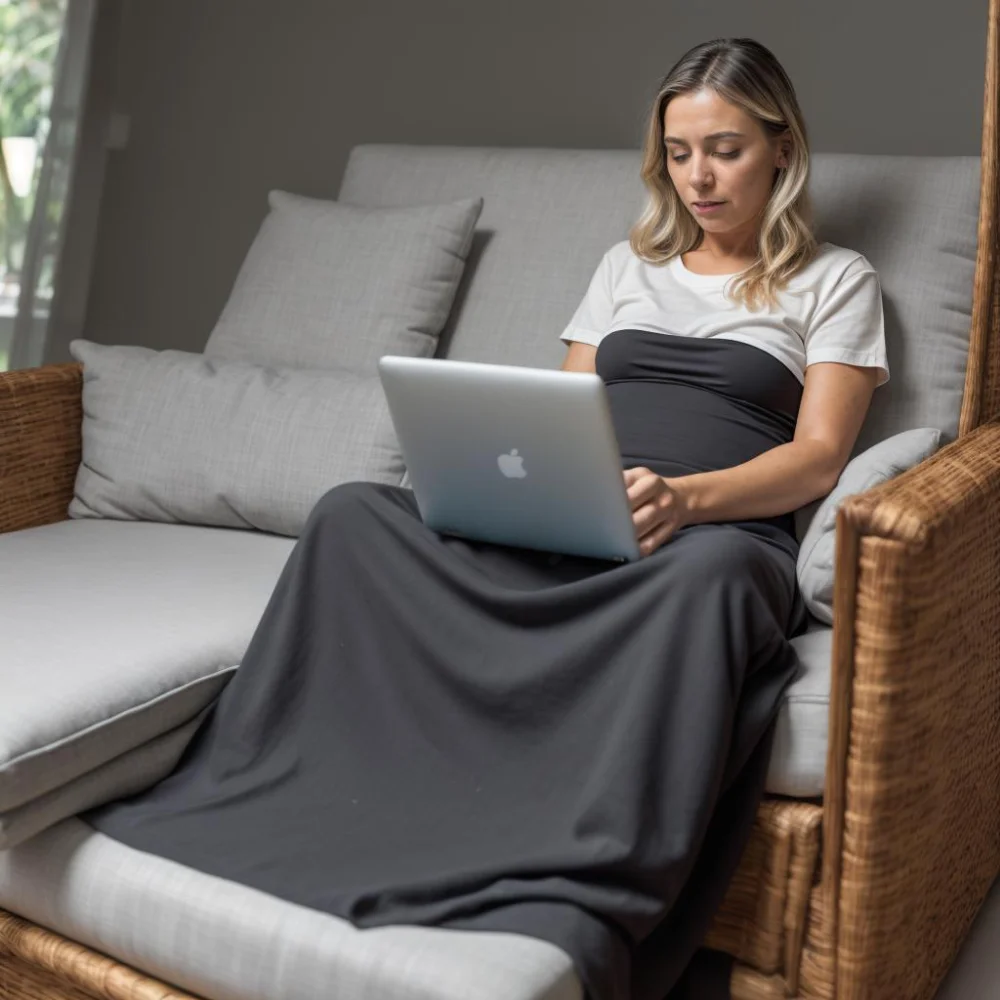 Shielding Blanket, black | Snuggly Soft | Mobile Radiation Protection Against Wi-Fi, Mobile Phones, LTE, 5G, ... with Efficiency Up to 99,99% (40 dB) | LF Groundable | 5G Ready! Feedimage