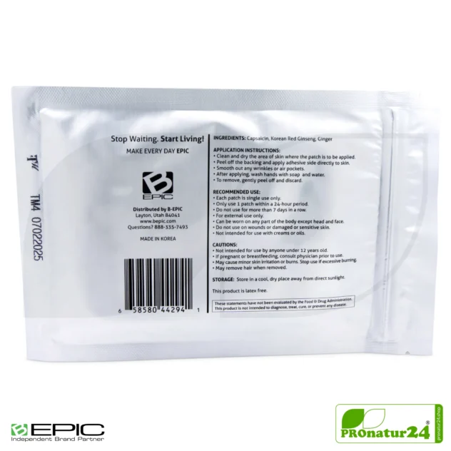 ALLEVI8 PRO | 15 Relief Strips per pack | +1 FREE patch for testing per order | ORIGINAL tape based on the same patent (as before) - from inventor Dr. Minsoo Kim, Korea / B-EPIC