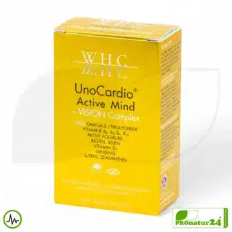 WHC UnoCardio® Active Mind + VISION Complex | 30 Softgel Capsules with Natural Orange Flavor 12 WHC UnoCardio® Active Mind + VISION Complex | 30 Softgel Capsules with Natural Orange Flavor