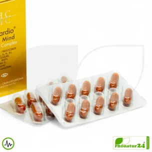 WHC UnoCardio® Active Mind + VISION Complex | 30 Softgel Capsules with Natural Orange Flavor