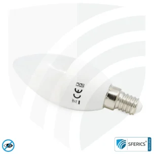 4,5 watt LED full spectrum candle | bright like 45 watts, 350 lumens | CRI 95 | flickerfree | daylight | E14 | business quality
