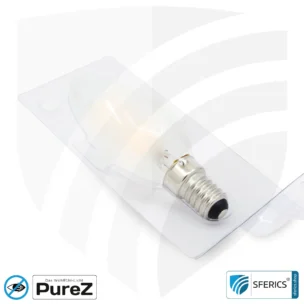 4 watt LED filament candle Pure-Z NEO | bright as 38 watts, 400 lumens | CRI 97 | flicker-free | warm white | E14 | frost