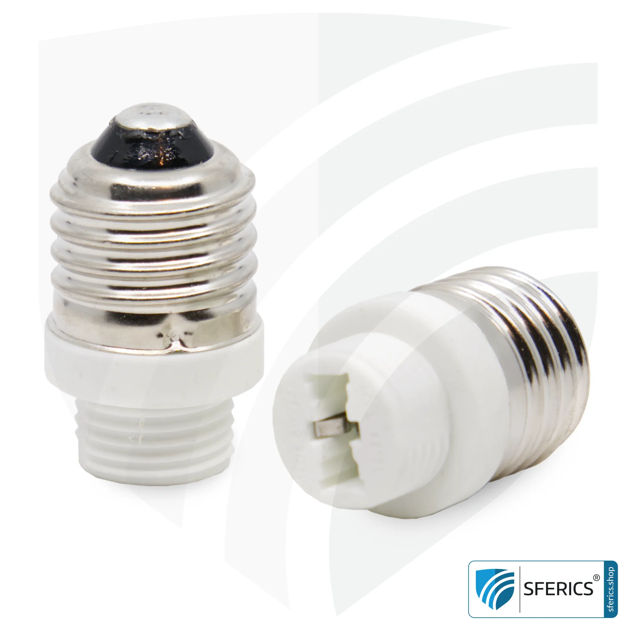 Universal adapter bulbs | G9 bulbs on E27 socket 4 Universal adapter bulbs | G9 bulbs on E27 socket