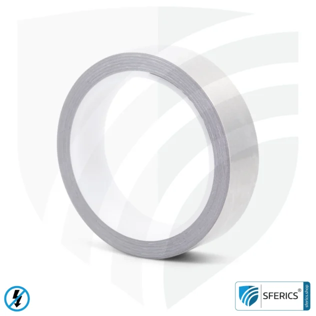 Grounding strap GSX, self-adhesive | grounding of shielding paint, shielding netting, shielding fleece, etc.