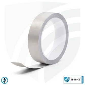 Grounding strap GSX, self-adhesive | grounding of shielding paint, shielding netting, shielding fleece, etc.