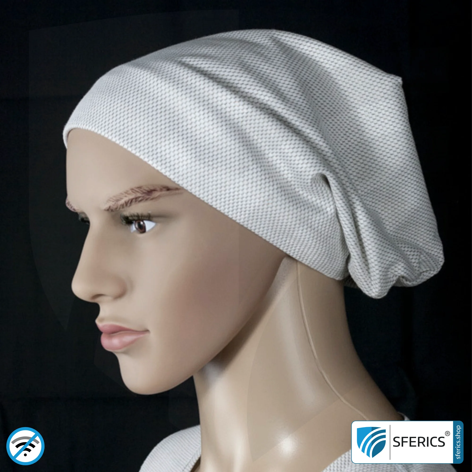 ANTIWAVE shielding cap Beany | protection against electrosmog HF with efficiency up to 99,9 % (cell phone, WIFI, LTE) | 5G ready! 6 ANTIWAVE shielding cap Beany | protection against electrosmog HF with efficiency up to 99,9 % (cell phone, WIFI, LTE) | 5G ready!