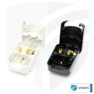 Adapter SCP3 Schuko plug type EF to UK plug type G | with high quality grounding and 13 amp fuse | travel adapter 7 Adapter SCP3 Schuko plug type EF to UK plug type G | with high quality grounding and 13 amp fuse | travel adapter.