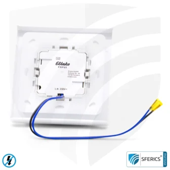 Surface-mounted repeater RP-NA16-AP | Eltako FRP65/230V-wg | level 2 repeater for mounting on installation box | master switch set-up | building biology save wireless technology according to EnOcean standard