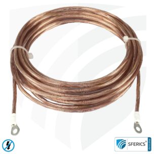 Grounding cable | ring eyelets with 4mm diameter | high-quality electrical connection of grounding components 5 Grounding cable | ring eyelets with 4mm diameter | high-quality electrical connection of grounding components