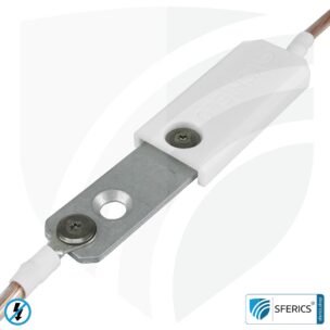 Grounding plate | stationary for indoor rooms | grounding of shielded surfaces 7 Grounding plate | stationary for indoor rooms | grounding of shielded surfaces