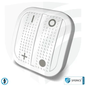 Hand-held transmitter TX-NA16-HAND | 2-channel remote control | master switch set-up | building biology save radio technology according to EnOcean standard 2 Hand-held transmitter TX-NA16-HAND | 2-channel remote control | master switch set-up | building biology save radio technology according to EnOcean standard