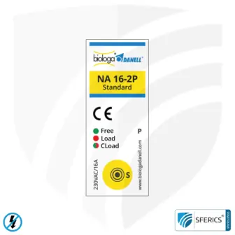 Demand switch NA 16-2P Standard | double-pole disconnection | self-learning | including LED indicator light