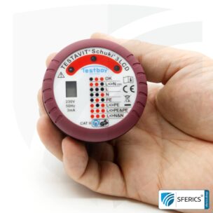 TESTAVIT SCHUKI 3 LCD | socket tester | quick check of grounding and wiring 9 TESTAVIT SCHUKI 3 LCD | socket tester | quick check of grounding and wiring