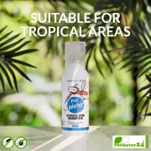 MOSKINTO no pieks Insect Repellent Spray | Picaridin Protection Against Mosquitoes & Ticks | DEET-Free | 75 ml 9 MOSKINTO no pieks | Insect repellent spray with Icaridin against mosquitoes and ticks (ages 2+) | 75 ml