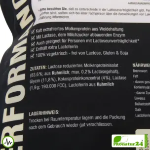 Whey Protein Isolate Natural – lactose-free | VitalShake HFQ 6 Premium Whey Protein | natural | Vitalshake by HFQ