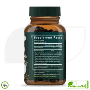 LIVER CLEANSE by Gaia HERBS | Nutritional supplement for the liver with valuable plant extracts (incl. Milk Thistle, Turmeric, ...) | 60 capsules 12 LIVER CLEANSE by Gaia HERBS | Nutritional supplement for the liver with valuable plant extracts (incl. Milk Thistle, Turmeric, ...) | 60 capsules
