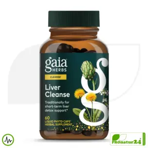 LIVER CLEANSE by Gaia HERBS | Nutritional supplement for the liver with valuable plant extracts (incl. Milk Thistle, Turmeric, ...) | 60 capsules 1 LIVER CLEANSE by Gaia HERBS | Nutritional supplement for the liver with valuable plant extracts (incl. Milk Thistle, Turmeric, ...) | 60 capsules