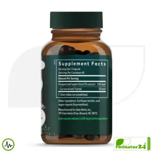 OIL OF OREGANO by gaia HERBS | Power Plant for Natural Resilience | Digestion | Vitality | Well-Being | 60 Capsules 9 OIL OF OREGANO by Gaia Herbs | Power Plant for Natural Resilience | Digestion | Vitality | Well-Being | 60 Capsules