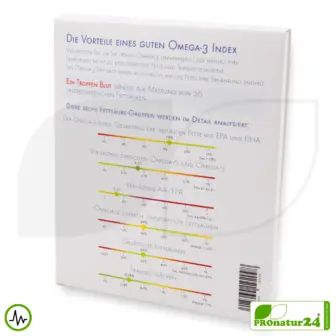 Complete OMEGA-3 INDEX | WHC Test Kit for a Lab Analysis with 26 Values 6 Complete OMEGA-3 INDEX | WHC Test Kit for a Lab Analysis with 26 Values