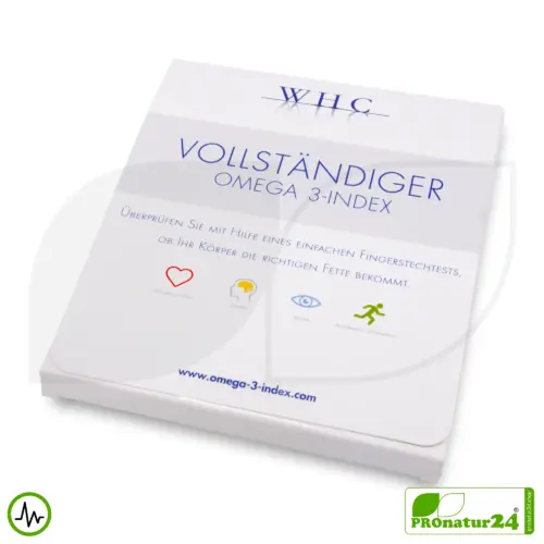 Complete OMEGA-3 INDEX | WHC Test Kit for a Lab Analysis with 26 Values