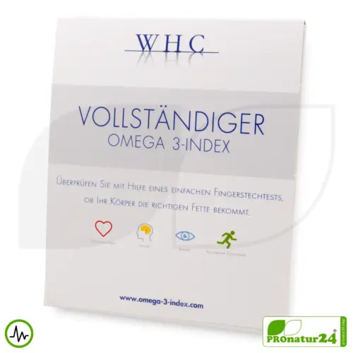 Complete OMEGA-3 INDEX | WHC Test Kit for a Lab Analysis with 26 Values