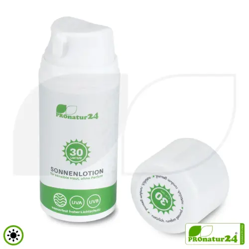Mineral Sunscreen SPF 30 with Organic Ingredients | Vegan | Waterproof